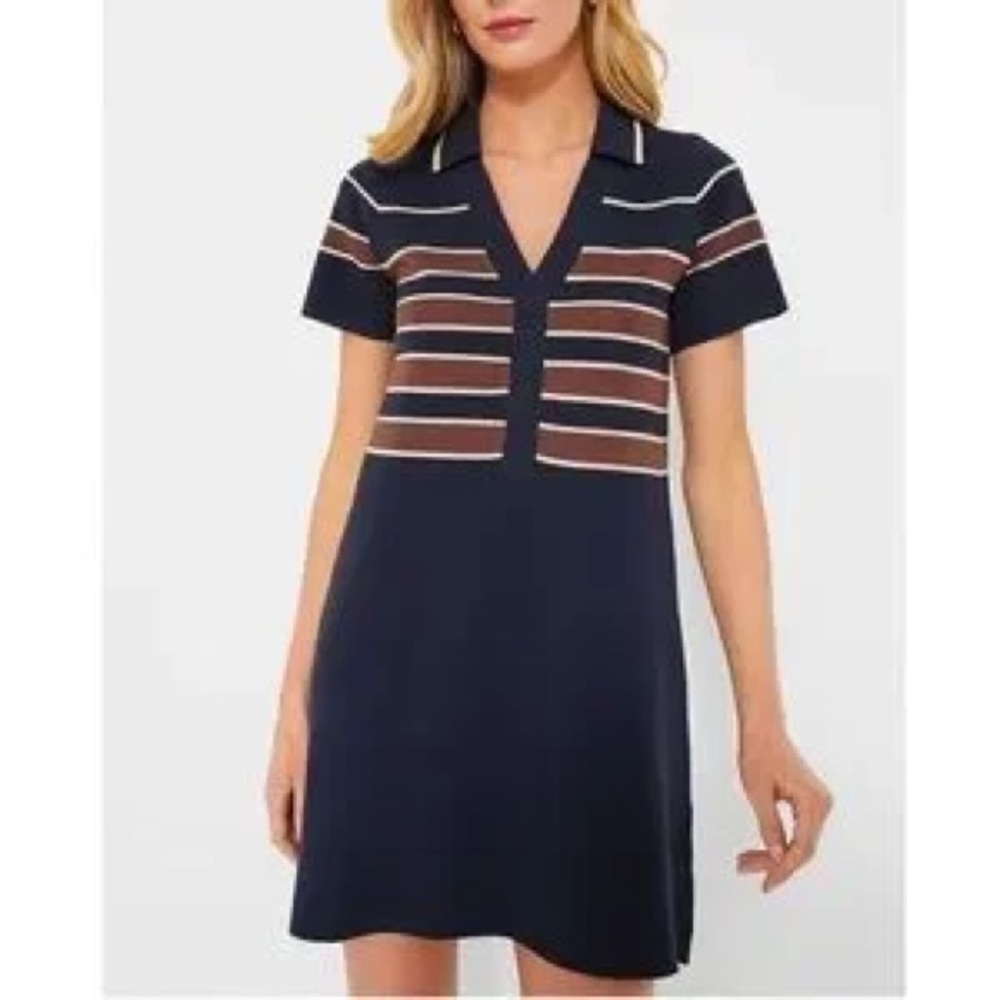 TUCKERNUCK Midnight Cacao Wright
Polo Dress -NWOT